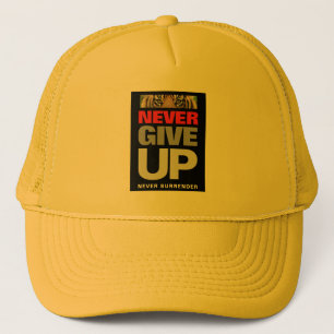 Casquette Motivationnel n'abandonne jamais abandonner jamais