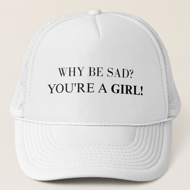 Casquette motivationnel pour les filles audacieuse (Devant)