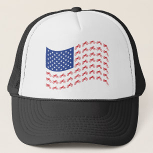 Casquette mOTO-cROSS-fLAG-wAVE