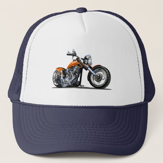 Casquette Moto-dessin (Devant)