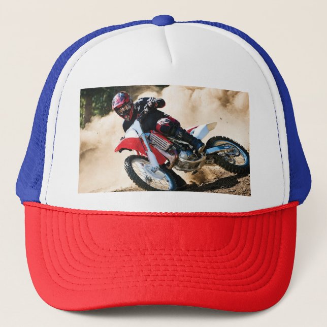 Casquette Motocross (Devant)