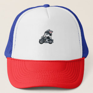 Casquette Motocyclette de lapin pour animal de compagnie amu