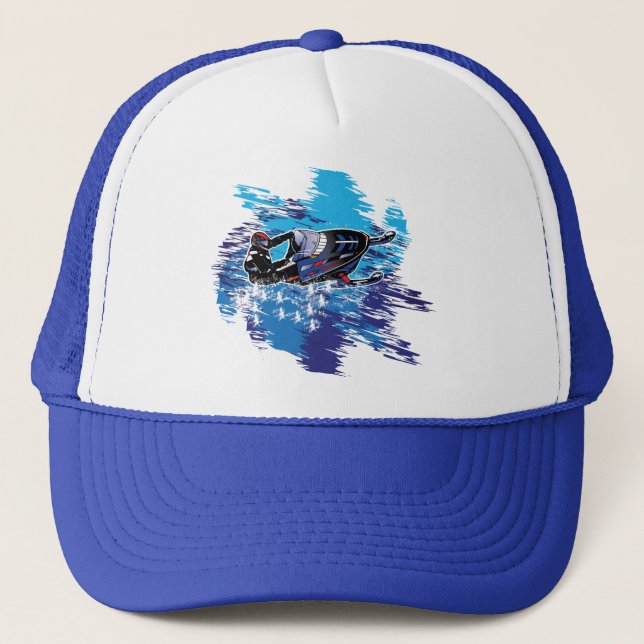 Casquette Motoneige cool (Devant)