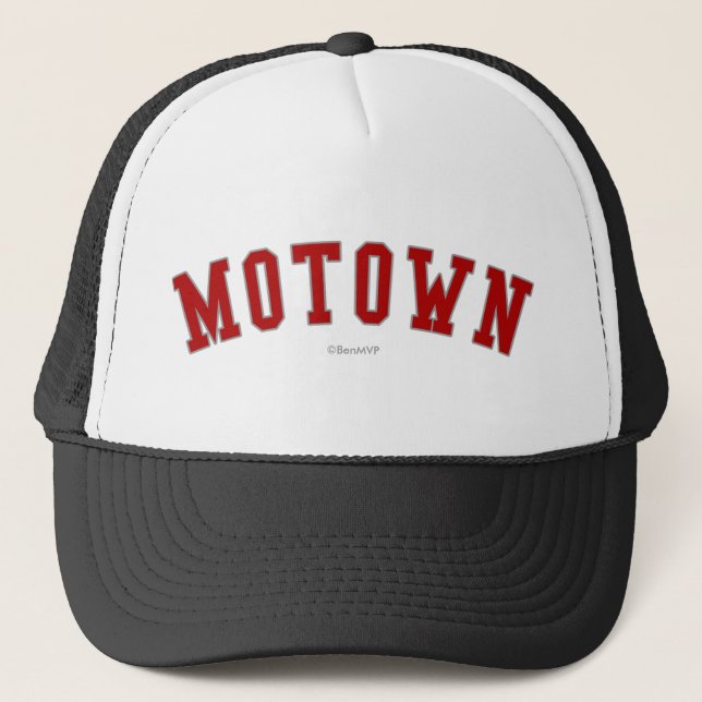 Casquette Motown (Devant)