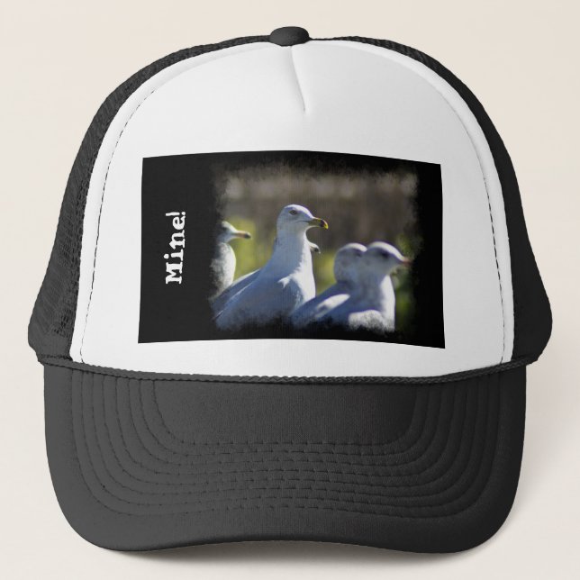 Casquette Mouette sur rail (Devant)