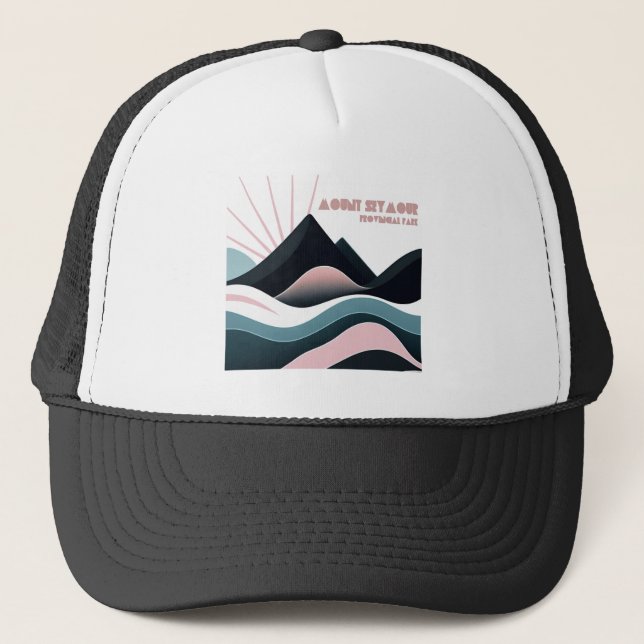 Casquette Mount Seymour Provincial Park Collines colorées (Devant)