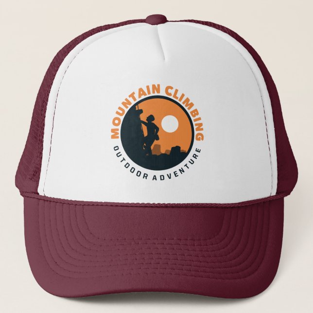 Casquette Mountain Escalade Outdoor Adventure (Devant)