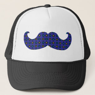 Casquette Moustache bleue