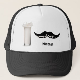Casquette Moustache de lait personnalisée