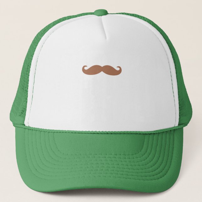 Casquette moustache simple (Devant)