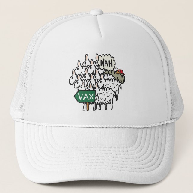 Casquette Mouton anti-cire drôle (Devant)