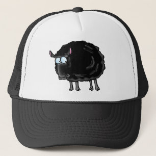 Casquette mouton noir