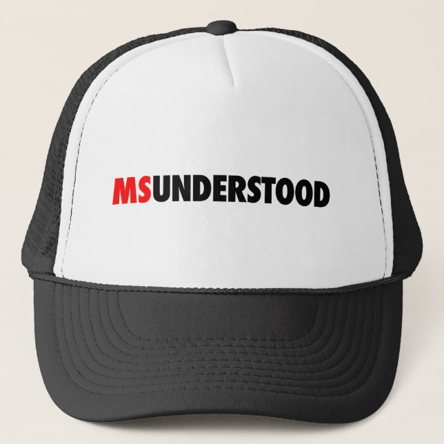 CASQUETTE MSUNDERSTOOD (Devant)