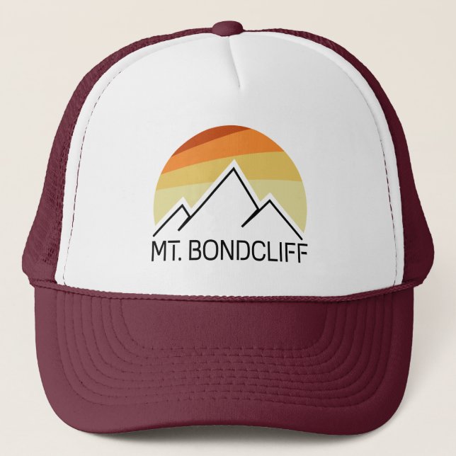 Casquette Mt. Bondcliff New Hampshire Retro (Devant)