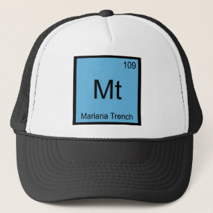 Casquette Mt - Chimie du fossé des Mariannes Symbole d'éléme