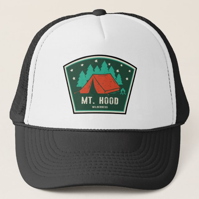 Casquette Mt. Hood Wilderness Oregon Camping (Devant)