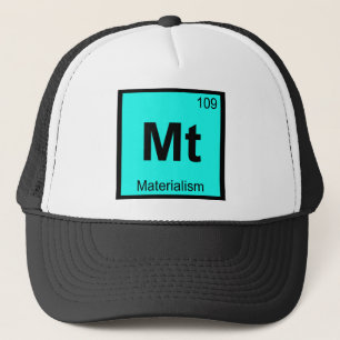 Casquette Mt - Matérialisme Philosophie Chimie Symbole