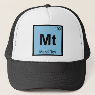 Casquette Mt - Mazel Tov Chimie Symbole du tableau périodiqu