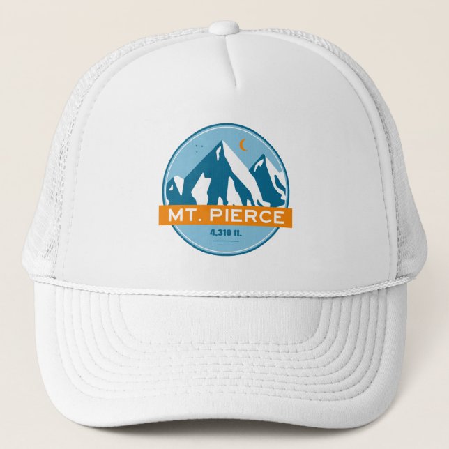 Casquette Mt Pierce New Hampshire Stars Moon (Devant)