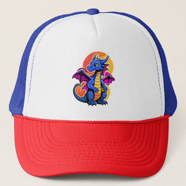 Casquette multi couleurs pour Dragon (Devant)