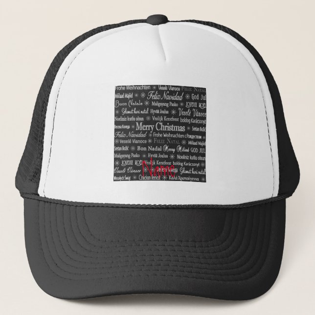 Casquette Multi-language Merry Christmas Thunder_Cove (Devant)