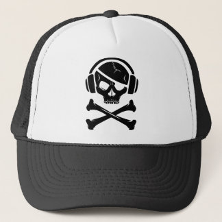 Casquette Music Pirate Piracy anti riaa logo