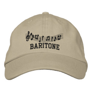 Casquette musical Baritone brodé