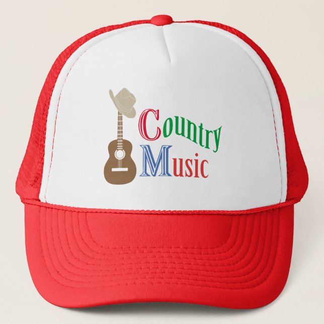 Casquette Musique country (Devant)