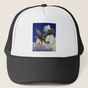 Casquette Musique dragon dans les nuages