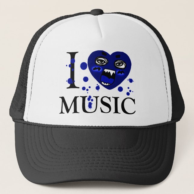 Casquette Musique folle (Devant)