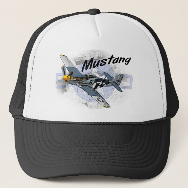 Casquette Mustang P51 (Devant)
