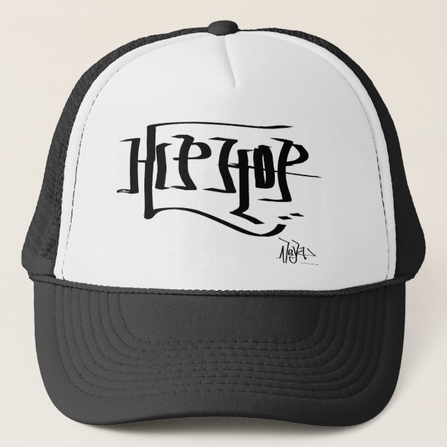Casquette my graffiti art original - hiphop - (Devant)