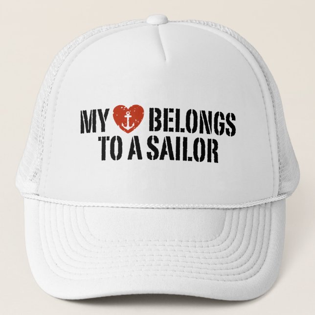 Casquette My Heart Sailor (Devant)