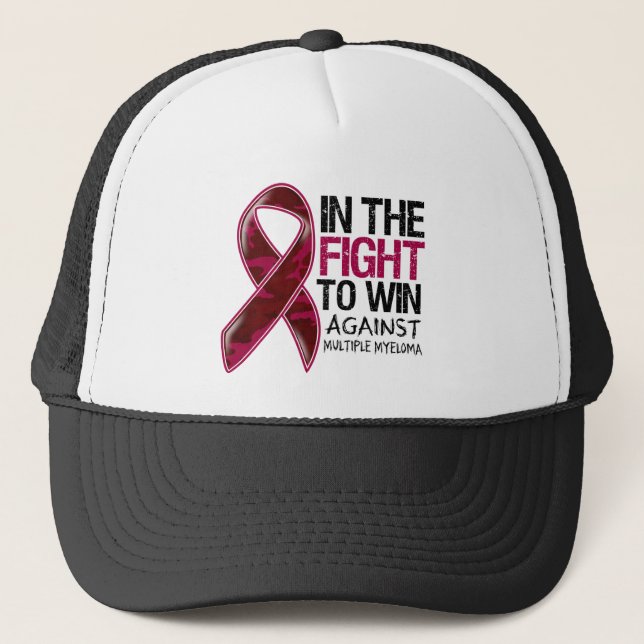 Casquette Myélome Multiple - Lutte Pour Gagner (Devant)