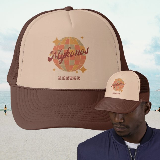 Casquette Mykonos Grèce vêtements souvenir (Créateur téléchargé)