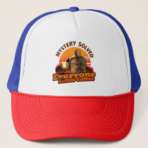 Casquette Mystère résolu tout le monde aime le café Bigfoot