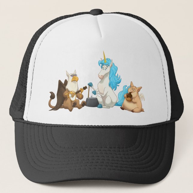 Casquette mythologique de bande de cruche (Devant)