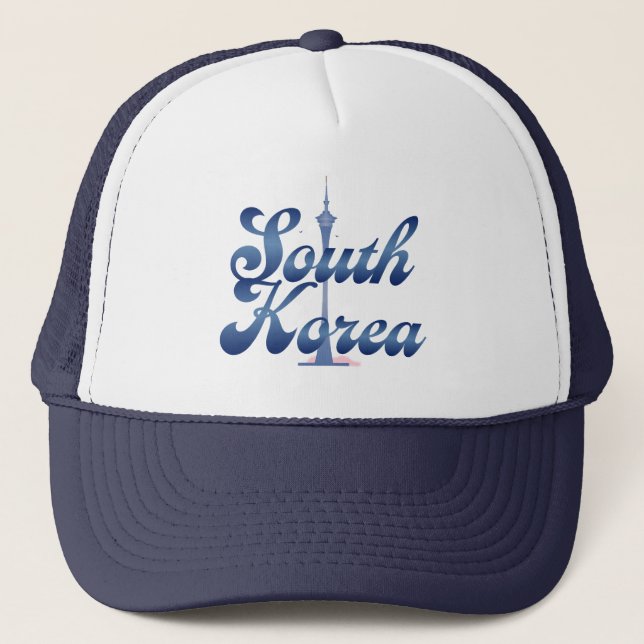 Casquette N Tour de Séoul Corée du Sud (Devant)