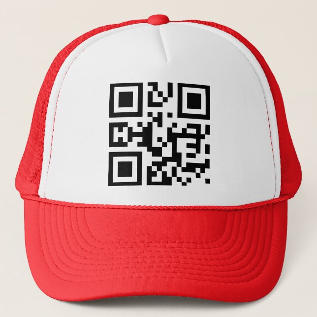 Casquette N° Y — Code QR (Devant)
