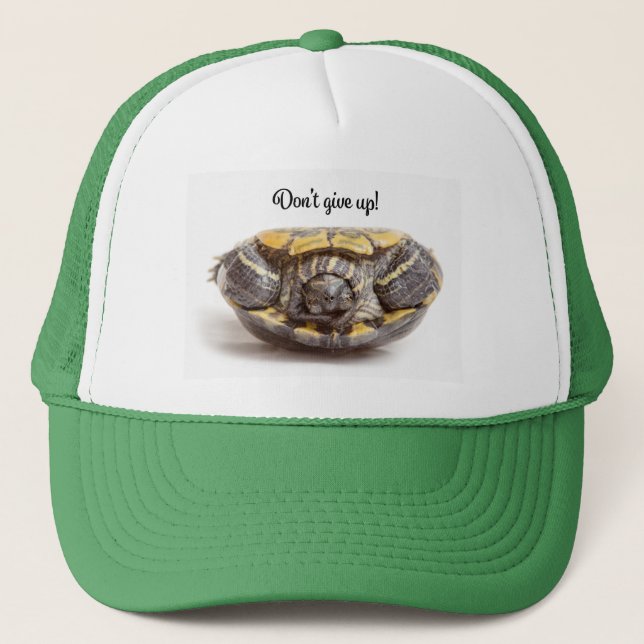Casquette N'abandonnez pas les encouragements envers la tort (Devant)