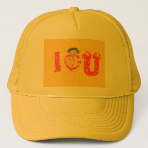 Casquette Nakupenda - I Love U Swahili Mot Texte Signifiant 