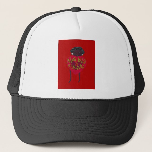 Casquette Nakupenda Sana Art Print Swahili Design (Devant)