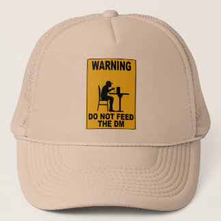 Casquette N'alimentez pas le DM