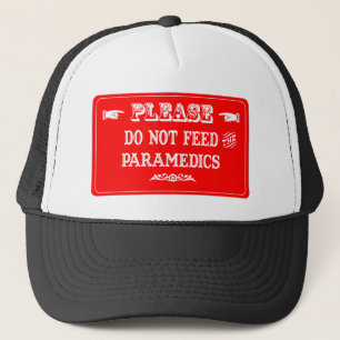 Casquette N'alimentez pas les infirmiers