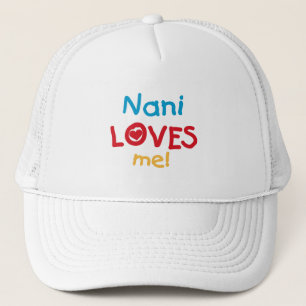 Casquette Nani aime mes t-shirts et cadeaux