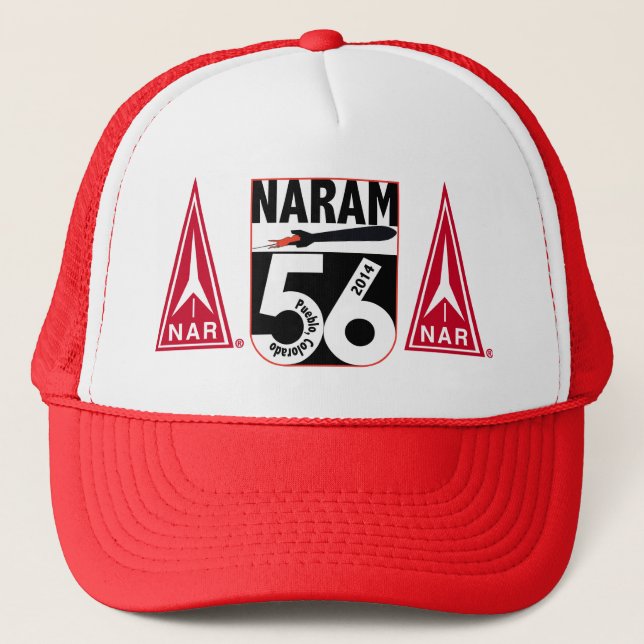 Casquette NARAM56 avec des logos de NAR de (Devant)