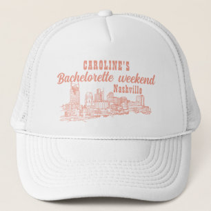 Casquette Nashville Toile Enterrement de Vie de Jeune Fille 
