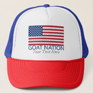 Casquette NATION DE CHÈVRE La chèvre américaine GetYerGoat™