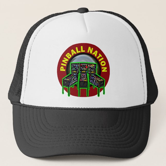 Casquette Nation de flipper (Devant)