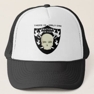 CASQUETTE NATION SUR LE FEU - IL Y A SEULEMENT D'UN
